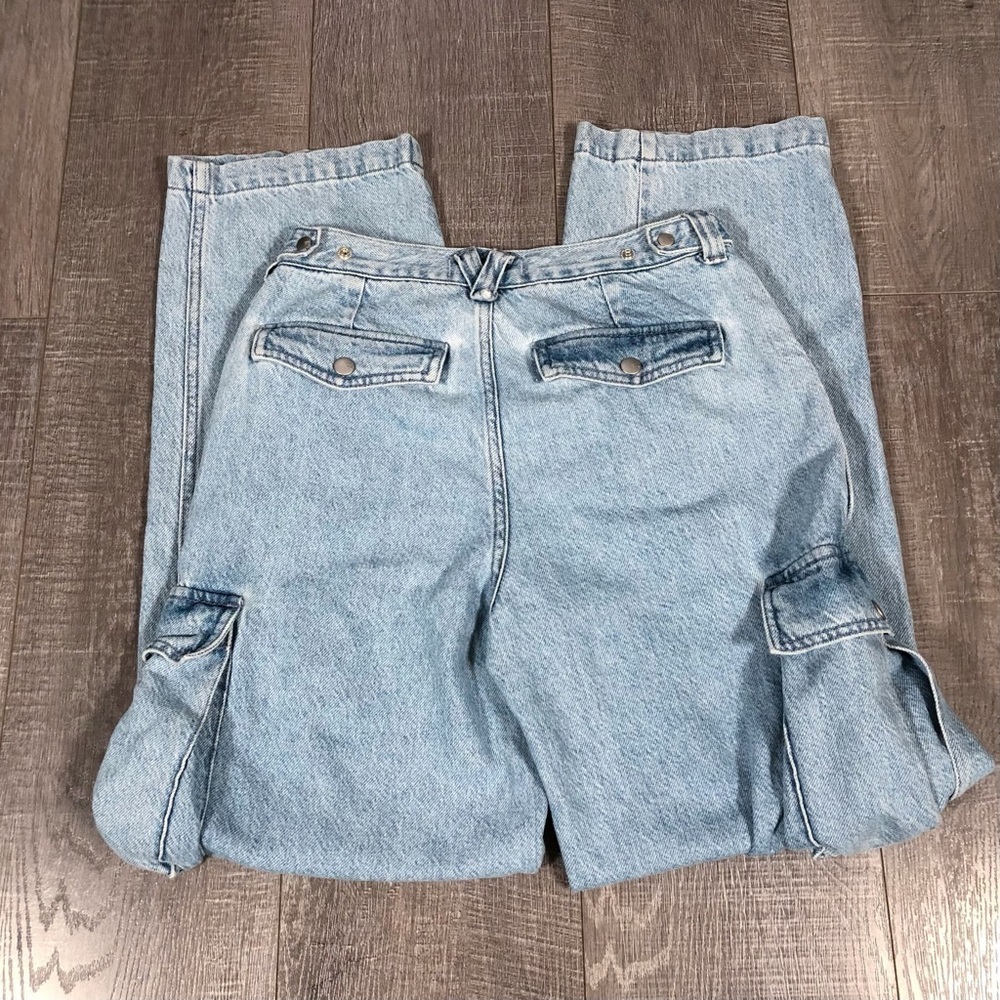 MADEWELL Women’s Low-Slung Straight Cargo Jeans Size 25 - Picture 5 of 10